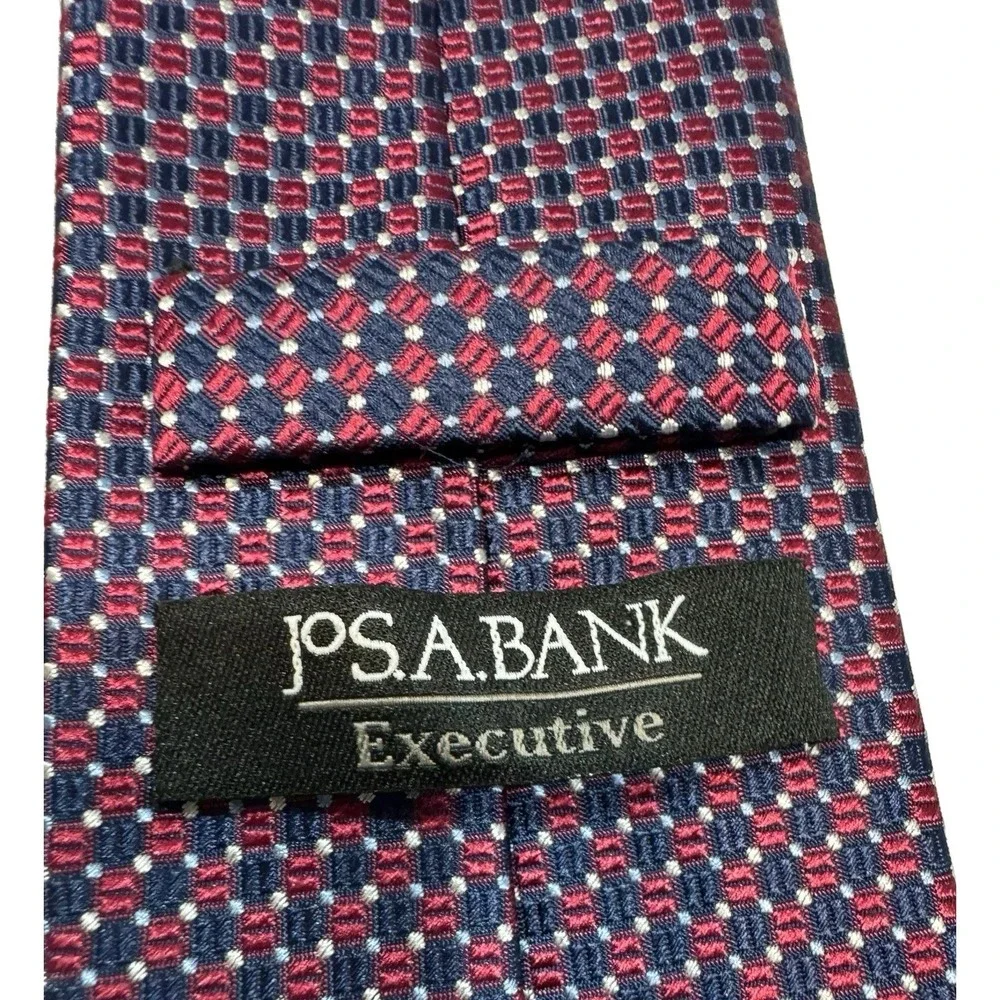 Lot (2) JoS. A. Bank Signature Executive Collection 100% Silk Men Ties